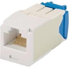 Фото 1/2 CJ6X88TGEI, RJ45 CONN, JACK, 8P8C, 1PORT, ELE IVORY