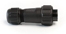 Circular Connector, 5 Contacts, Cable Mount, Socket, Female, IP68