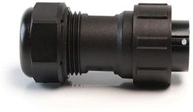 Circular Connector, 4 Contacts, Cable Mount, Plug, Male, IP68