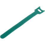 Стяжка-липучка с мягкой пряжкой, 150x12мм, зеленая, 10шт. NMC-CTV150-12-SB-GN-10