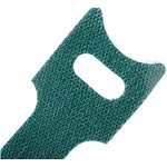 Стяжка-липучка с мягкой пряжкой, 150x12мм, зеленая, 10шт. NMC-CTV150-12-SB-GN-10