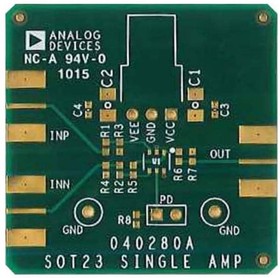 EVAL-HSOPAMP-1RJZ, Amplifier IC Development Tools ingle High Speed Eval Board SOT23 Pkg