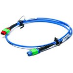 106272-2133, Fiber Optic Cable Assemblies KEYED MTP F APC R/BL JPRSM3mm CBL1m