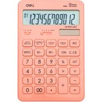 Калькулятор DELI Touch, EM01541, 12-разрядный, красный