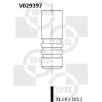V029397, Клапан двигателя впускной [31x6x103.1] OPEL 1.4-1.6 ...