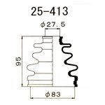 25-413, Пыльник шруса