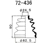 72-436, Пыльник шруса