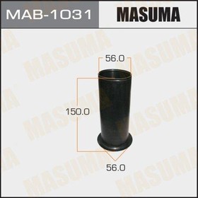 MAB-1031, Пыльник амортизатора Mitsubishi Lancer (CS) 03-08, Outlander (CU) 03-09, Colt 04-12 заднего MASUMA