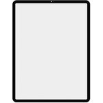 Стекло + OCA пленка для переклейки Apple iPad Pro 12.9" 2018 (черное)