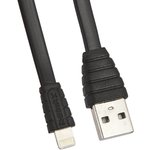 USB Дата-кабель "REMAX" Travel With Dream для Apple Lightning 8-pin 1 м (черный)