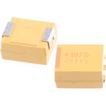 TPSV107K020R0085, Tantalum Capacitors - Solid SMD 20V 100uF 10% 2924 ESR= 85 mOhm