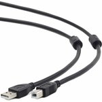 Cablexpert Кабель USB 2.0 Pro CCF2-USB2-AMBM-6, AM/BM, 1.8м, экран ...
