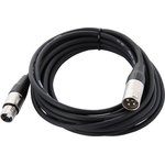 Cordial CFM 5 FM микрофонный кабель XLR female/XLR male, 5,0 м, черный