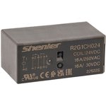 R2G1CH024, Реле миниатюрное 1пер. 24VDC, 16A/250VAC