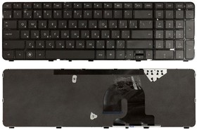 Клавиатура для ноутбука HP Pavilion DV7-4000 DV7-5000 черная c рамкой