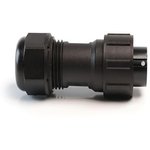 Circular Connector, 8 Contacts, Cable Mount, Plug, Male, IP68