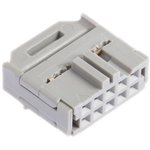 3473-6610, Conn IDC Connector SKT 10 POS 1.27mm IDT RA Cable Mount
