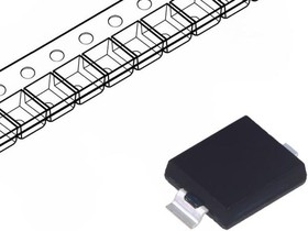 Фото 1/6 VBPW34FAS, Photodiodes Gullwing 780-1050nm +/-65 deg