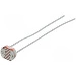 PGM5659D, Фоторезистор, 100мВт, 150-300кОм, 560нм, Монтаж: THT, 150ВDC, dLED: 5мм