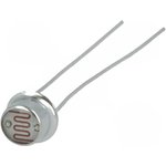 PGM5537-MP, Фоторезистор, 100мВт, 16-50кОм, 540нм, Монтаж: THT, 150ВDC, dLED: 5,5мм