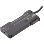 FX-505-C2, Датчик: световодный усилитель, NPN, IP40, Подключение: провод 2м