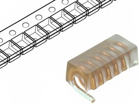 JAS3168-28, Воздушная катушка индуктивн, SMD, 3168, 28нГн, 4А, 6мОм