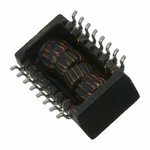 S558-5999-T7-F, 350µH LAN 10/100 Base-T Pulse Transformer 1CT:1CT Transmitter, 1CT:1CT Receiver Surface Mount
