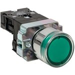 xb2-bw31-24, BA31 button with 24 V socket green NO PROxima