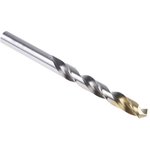A00210.5, A002 HSS-TiN 10.5mm Jobber Drill Bit, 133 mm Plain Shank