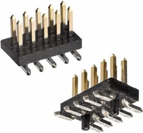 M50-3610542, Pin Header, Board-to-Board, 1.27 мм, 2 ряд(-ов), 10 контакт(-ов), Поверхностный Монтаж