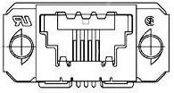 1-1761185-3, 8 SDL SE GRND RCPT ASSY