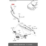 KD2W67330, Щетка стеклоочистителя 450мм бескаркасная правая MAZDA CX-5 [KF]