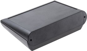 Фото 1/3 A0620109, Comtec Series Black ABS Desktop Enclosure, Sloped Front, 150 x 200 x 62.8mm