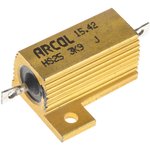 3.9kΩ 25W Wire Wound Chassis Mount Resistor HS25 3K9 J ±5%