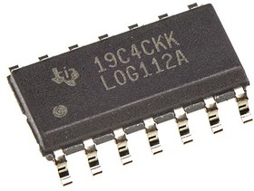 Фото 1/3 UCC27714D, MOSFET 2, 4 A, 18V 14-Pin, SOIC