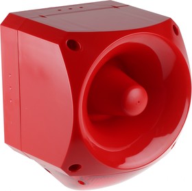 Фото 1/6 PNC-0029, PNC Series Red Sounder Beacon, 10 → 60 V dc, IP66, Side Mount, 116dB at 1 Metre