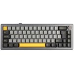 Клавиатура Epomaker EK68 Keyboard Gateron Pro 2.0 Yellow Black Sushi