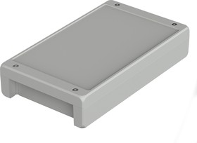 Фото 1/3 00166325, Bocube Alu Series Light Grey Aluminium General Purpose Enclosure, IP66, IP68, IP69, IK09, Light Grey Lid, 299 x