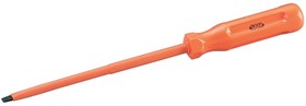 Z-153-M6, Slotted Insulated Screwdriver, 4 mm Tip, 120 mm Blade, VDE/1000V, 215 mm Overall