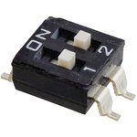 KAE02LGGR, DIP Switches / SIP Switches 2 ...