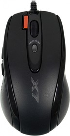 Фото 1/10 Мышь A4TECH XL-750BK, игровая, лазерная, проводная, USB, черный [xl-750bk usb]