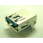 GSB4111312HR, USB Connectors USB3.1 A STD R/A DIP 30ug