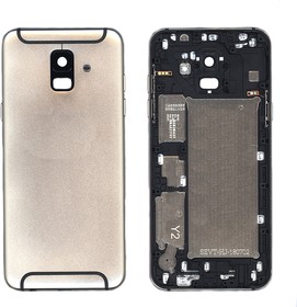 Задняя крышка для Samsung Galaxy A6 (2018) SM-A600F золотая