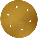 Шлифовальный круг на липучке " Giraffe GOLD 225мм, 6 отв., Р180 AF-GG6-180