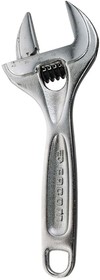Фото 1/2 113AS.8C, Adjustable Spanner, 200 mm Overall, 40mm Jaw Capacity, Metal Handle