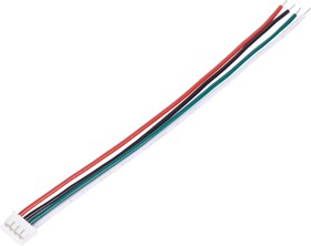 Фото 1/2 SCT1501H-04PL100 (HK0083-0015), Розетка на кабель 1,5мм 4pin с проводом 100мм