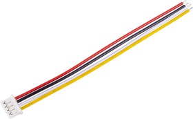 Фото 1/2 SCT2001H-04PL100 (HK0083-0011), Розетка на кабель 2,0мм 4pin с проводом 100мм