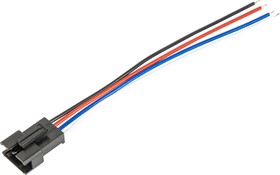 Фото 1/2 SCT2505FH-04PL100 (HK0083-0007), Розетка на кабель 2,5мм 4pin с проводом 100мм