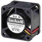 Вентилятор SanAce40 109P0424J3013 24V DC 0.18A 40X28mm 3pin