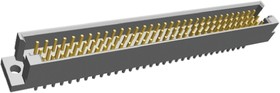Фото 1/6 650470-5, Eurocard 96 Way 2.54mm Pitch, Type R Class C2, 3 Row, Straight DIN 41612 Connector, Plug